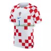 Maillot de Supporter Croatie LIVAKOVIC 1 Domicile Coupe du Monde 2022 Pour Homme